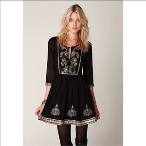 Free People Embroidered Dress